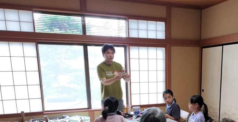 ヤマーネコノヒゲアートスクールおおぬま大沼の自然に学ぶアートの学校4